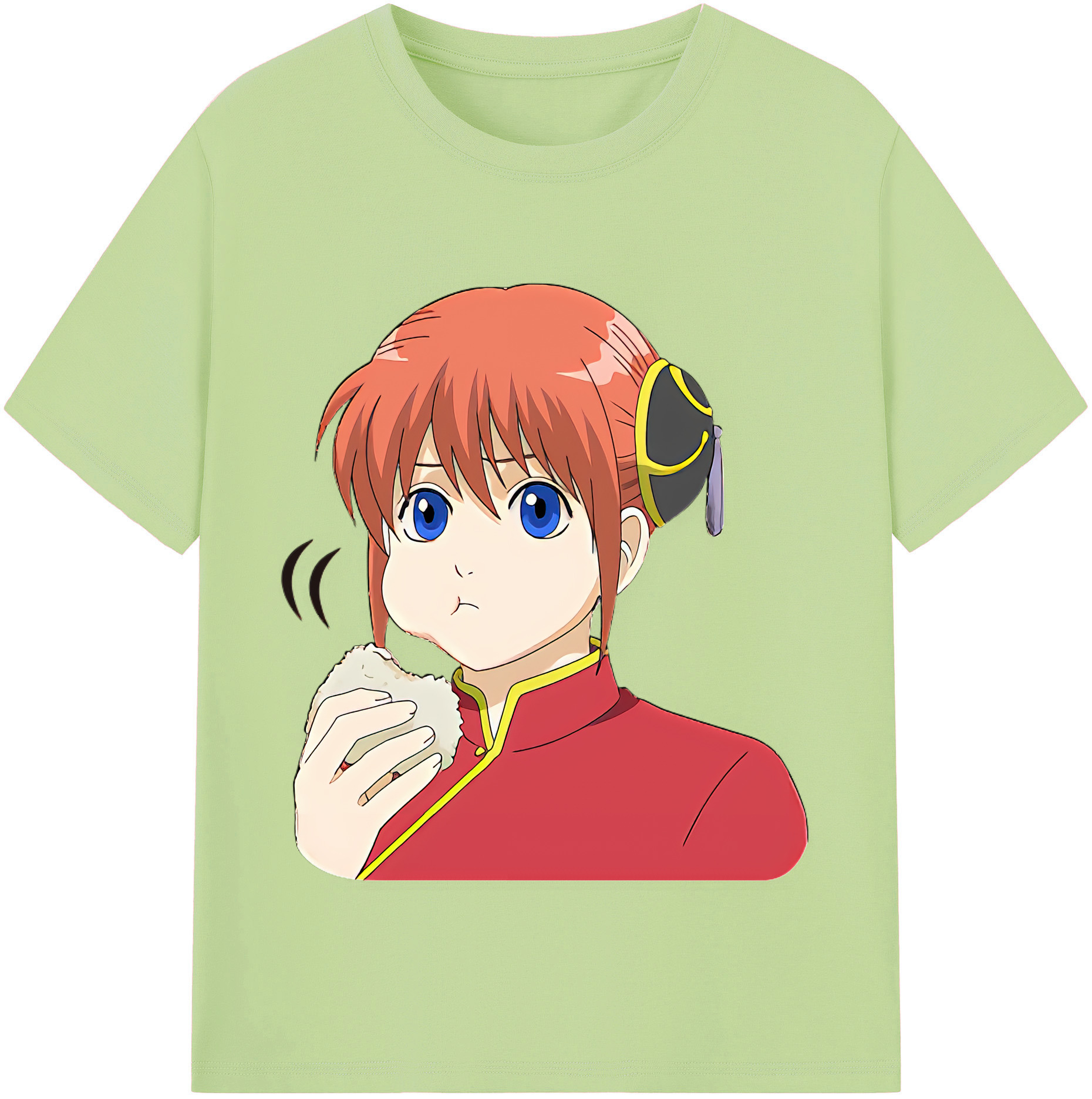 （画像用） ぎんたま 坂田銀時（さかたぎんとき） 神楽 志村新八（しむら しんぱち） GINTAMA Sakata Gintoki Kagura Shimura Shinpachi 綿100％半袖Tシャツ（フロントプリント）